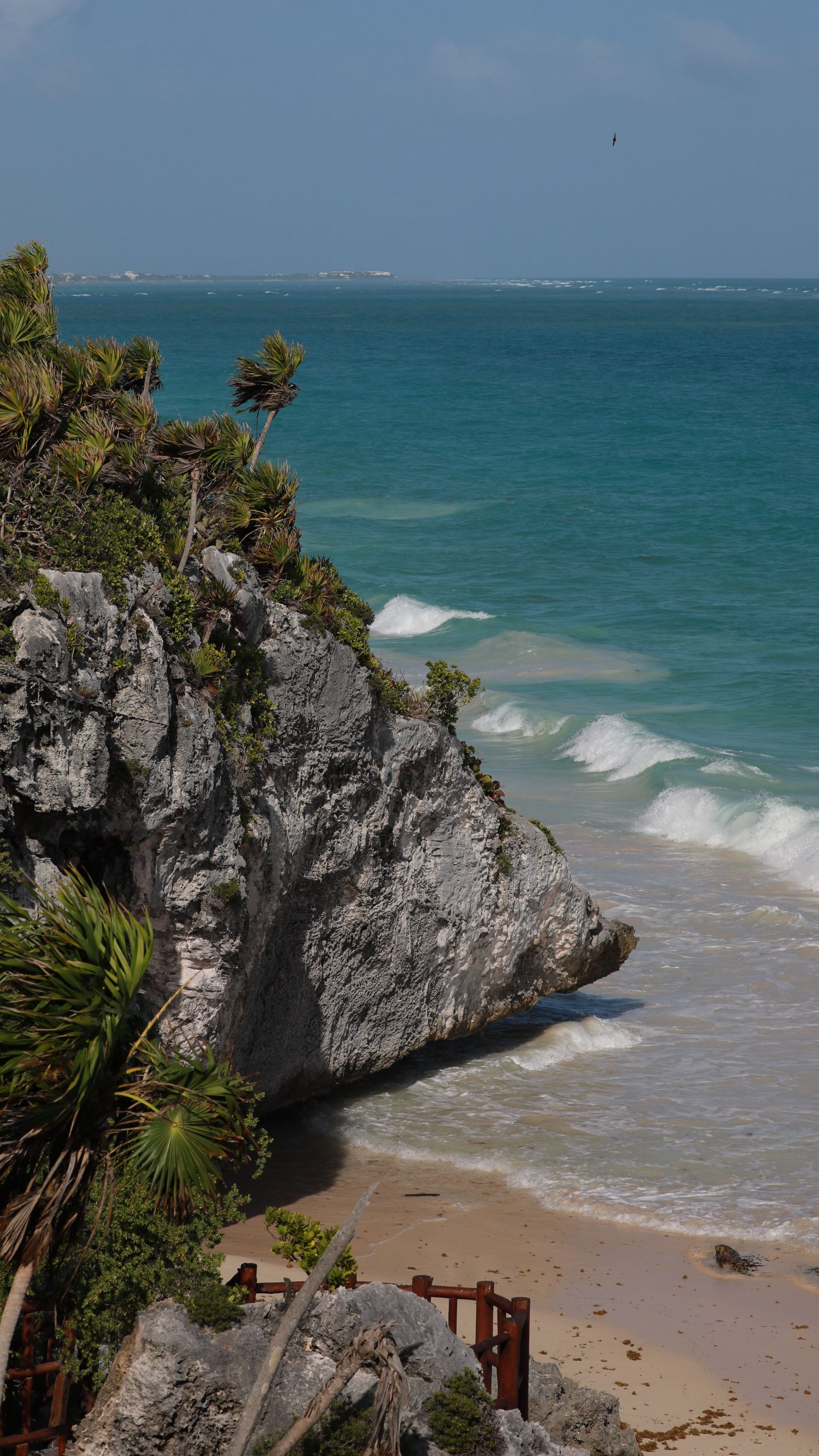 Costa tropical y mar Caribe en México