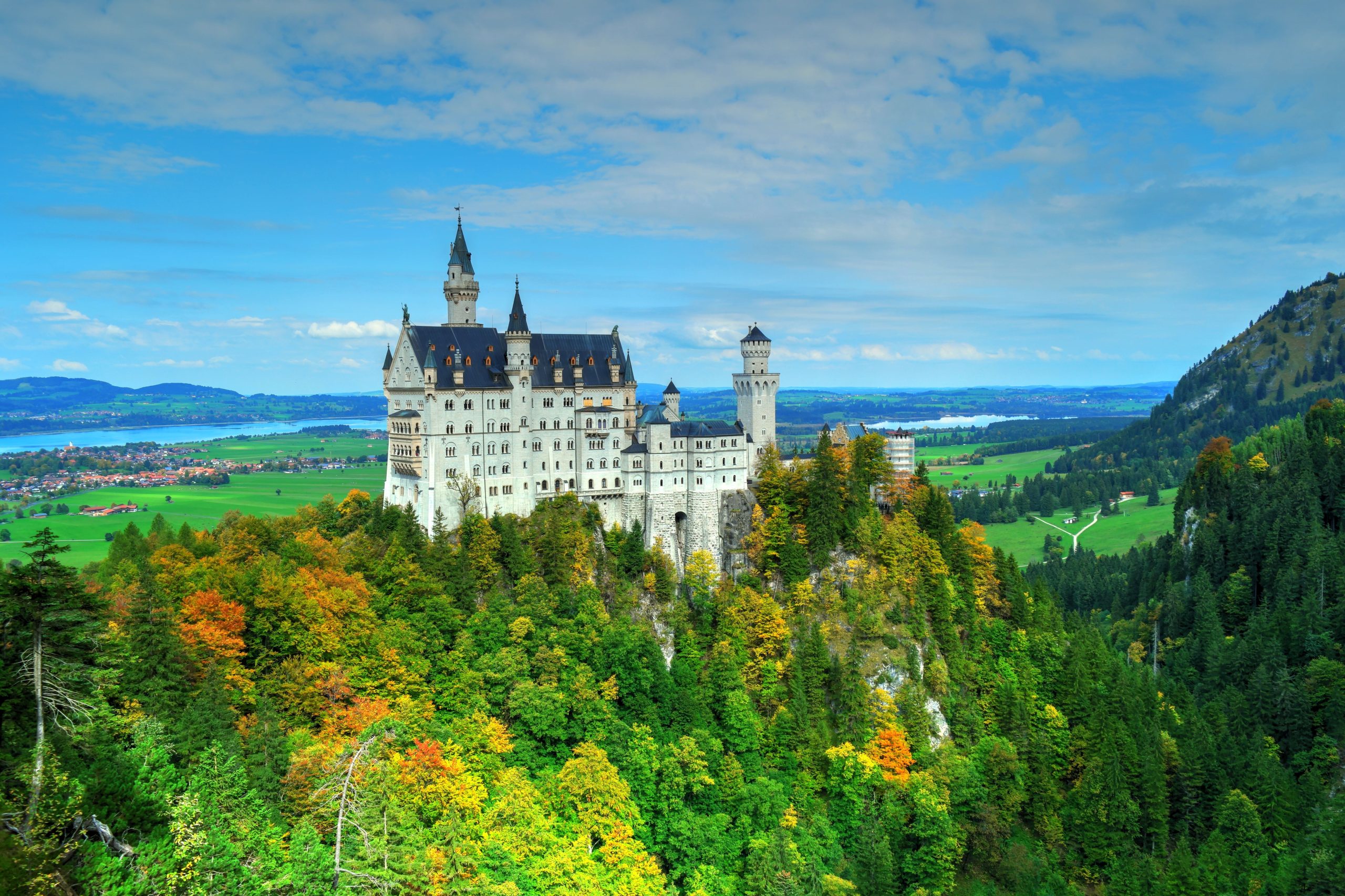 Castillo de Neuschwanstein en Baviera