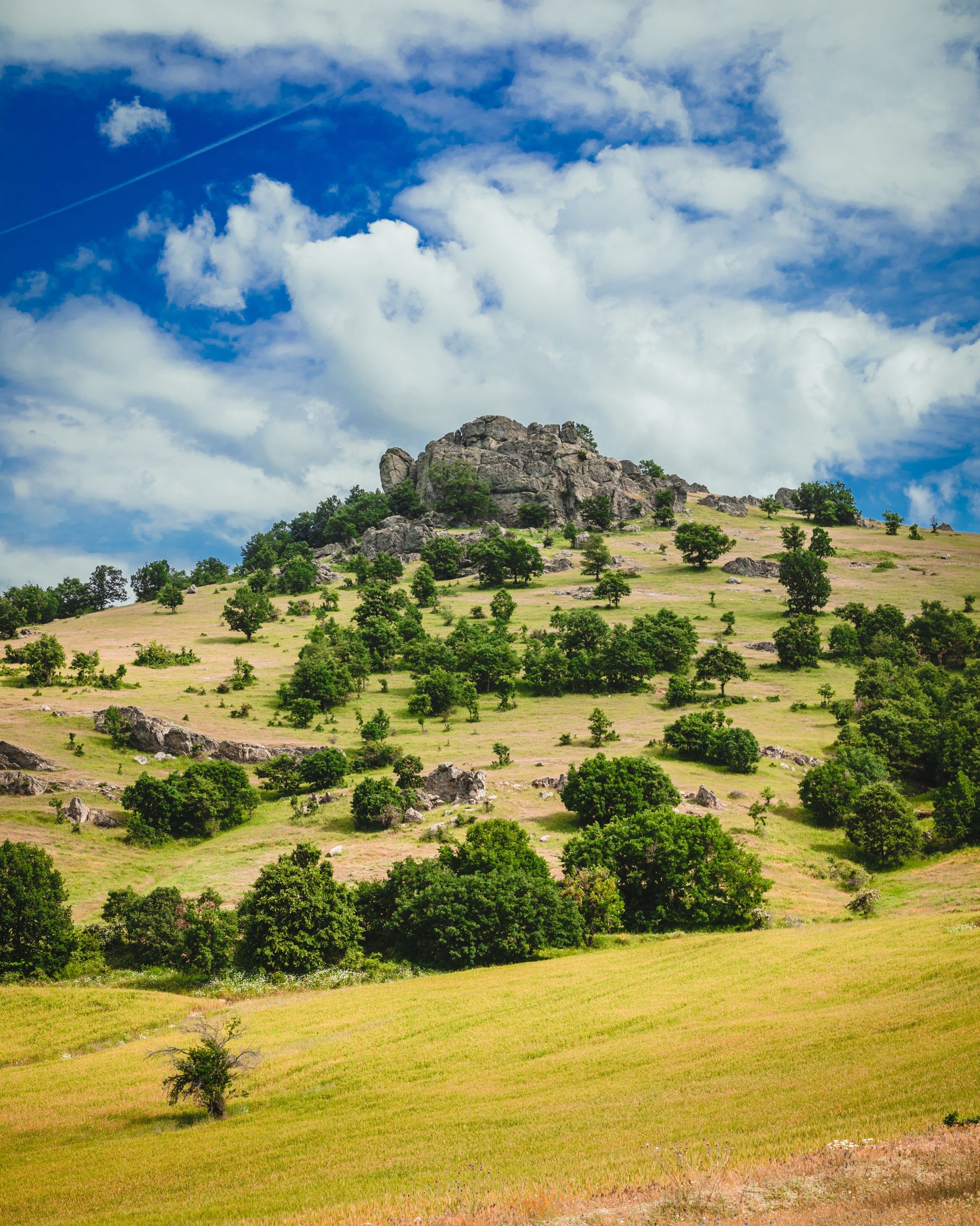 Paisaje rural y formaciones rocosas de Zimbabue